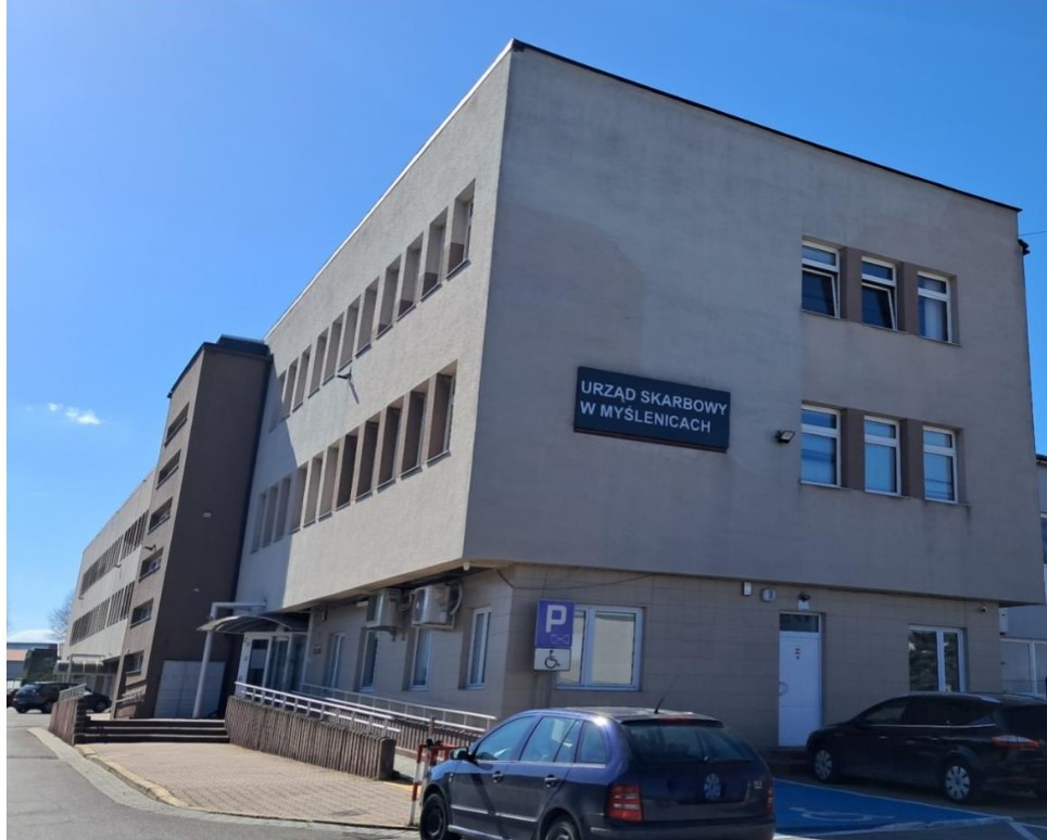 Budynek Urzędu Skarbowego w Myślenicach 