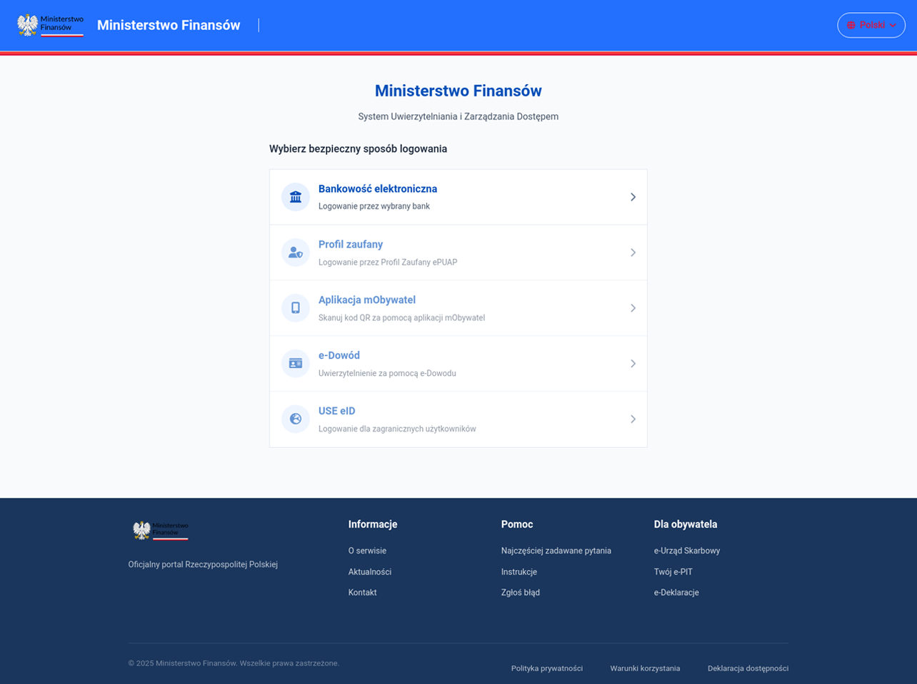 Fałszywy urząd skarbowy