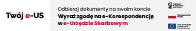 Twój e-US. Odbieraj dokumenty na swoim koncie. Wyraź zgodę na e-Korespondencję w e-Urzędzie Skarbowym.