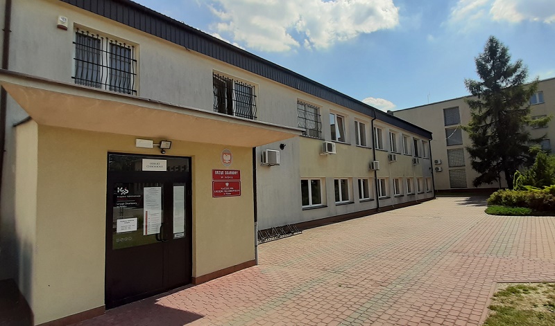 Na zdjęciu budynek Urzędu Skarbowego w Nisku