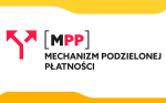 Grafika z napisem MPP mechanizm Podzielonej Płatności