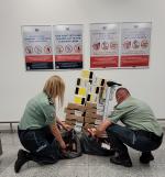 Wędliny zatrzymane na lotnisku w Balicach