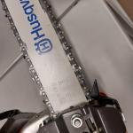 Obraz 2 – piła spalinowa Husqvarna 130 widok parametrów prowadnicy