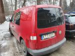 Samochód ciężarowy Volkswagen Caddy, rok prod. 2007,
poj. silnika 1968 cm3, diesel, lewy tył