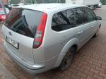 Ford Focus, Kombi, rok prod. 2007,
poj. silnika 1560cm3, moc silnika 66kW, zasilany olejem napędowym, manualna 5-biegowa skrzynia biegów, tył