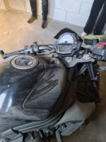  Motocykl Kawasaki, ER 650, osobowy w kolorze czarnym, rok produkcji 2014.