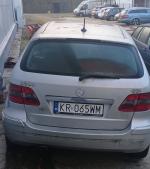 Samochód osobowy marki Mercedes-Benz  Model  B 200 CDI .Rok produkcji 2007. Pojemność silnika 1992 cm3.  Moc silnika 103kW.  Rodzaj paliwa: olej napędowy