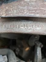 Samochód osobowy Mercedes Benz, wrak, rok produkcji 1965