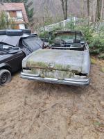 Samochód osobowy Mercedes Benz, wrak, rok produkcji 1965