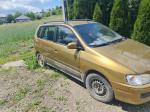 Samochód osobowy MITSUBISHI SPACE STAR, hatchback, kolor żółty metalic, rok produkcji 1999, benzyna.