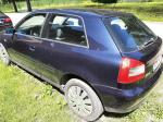  Samochód marki  AUDI A3 1,6 benzyna , numer rejestracyjny  KDA04771, rok prod. 2002, badanie techniczne nieaktualne. Kolor granatowy metalizowany, trzydrzwiowy. 