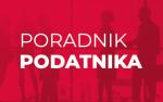 Grafika z napisem na czerwonym tle: portal podatnika